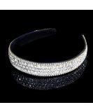 Wecoe Rhinestone Headband Women Girls Fashion Headband Silver Crystal Headband Bling Sparkly Diamond Headband Thin Hair Band Holiday Birthday Gift Bridal Hair Accessories For Women Girls (Silver) - Buy Online on SooperMarket.com