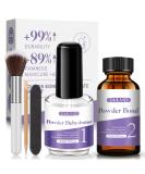 Saviland Professional Nail Dehydrator and Primer Set - Non-Acid pH, Fast Air Dry Formula for Gel Polish and Acrylic Powder Application - 2X15ml - Buy Online on SooperMarket.com