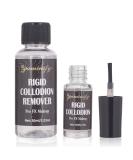 Makeup Rigid Collodion & Remover Kit - Liquid Scar Makeup for Halloween | SFX Scarring Liquid with Brush (5ml + 30ml - Buy Online on SooperMarket.com