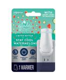 Glade PlugIn Plus Air Freshener Starter Kit - Stay Cool Watermelon Scented Oil for Home & Bathroom - International Shipping Available - Buy Online on SooperMarket.com