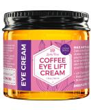 Leven Rose Coffee Eye Lift Cream - 100% Natural Anti-Aging Solution | Reduce Puffiness, Dark Circles, and Wrinkles | Deep Hydrating and Firming Formula - 1 oz - Buy Online on SooperMarket.com