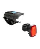 NiteRider Swift 500 & Vmax+ 150 Bike Light Combo Pack - USB Rechargeable LED Front & Rear Lights for Road Cycling Safety - Buy Online on SooperMarket.com