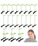 Angoily Bean Sprout Hair Clips 50 Pcs - Cute Green Plant Hair Accessories for Kids DIY - Perfect for School, Home, Party - Buy Online on SooperMarket.com