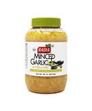 Badia Minced Garlic in Olive Oil 32oz (Pack of 6) - Premium Quality Garlic Paste for Cooking - Buy Online on SooperMarket.com