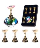 Nail Art Practice Stands - Magnetic Nail Tips Holders & Alloy Display Stands for DIY Manicure - International Shipping Available - Buy Online on SooperMarket.com
