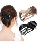 Kavya Large Hair Clips Women 2 Piece Non Slip Black Matte Hair Claw Clips for Thick Hair and Fine Hair Hair Accessories for Women. Multi-colored-2 PCS shiny - Buy Online on SooperMarket.com