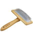 Premium dog brushes and cat brush for fur care dog brush wood dog brush for knots & subfell - short hair & long hair fur brush for pets slicker plucking brush with stainless steel pins - Buy Online on SooperMarket.com