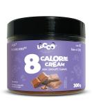 LOCCO 8 Calorie Spread Milk Chocolate Flavour Only 8 Calories Per Portion Low Fat Cream No Added Sugar No Palm Oil Keto Diet Vegetarian Smooth Paste Sweet Snack 300 g - Buy Online on SooperMarket.com