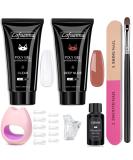 Ultimate Poly Gel Nail Kit - Acrylic Gel Polygel Set with Manicure Tools for Stunning Nail Extensions | Ideal for Women - Buy Online on SooperMarket.com