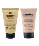 Thrive SPF50 Protect & Exfoliate Superplant Skin Care Set | Reef Safe Sunscreen & Vegan Face Scrub | Gift Set Made in USA - Buy Online on SooperMarket.com