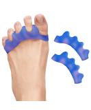 ZenToes Silicone Toe Spacers - Correct Toe Alignment & Bunion Relief - 1 Pair (Moonlight) | International Shipping Available - Buy Online on SooperMarket.com