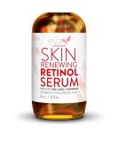 Eva Naturals Retinol Serum for Face with Hyaluronic Acid, Vitamin E & Organic Aloe - Retinol Face Serum that Reduce Wrinkles, Fine Lines & Dark Spots - Vitamin A, Anti Aging Serum (Double Sized 2oz Bottle) Regular 2 Fl Oz (Pack of 1) - Buy Online on SooperMarket.com