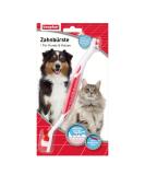 Beaphar - toothbrush for dogs and cats - removes dental surface - thorough cleaning - double head toothbrush - Special bristle cut - ergonomic grip of classic brushes - Buy Online on SooperMarket.com