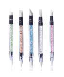 Hanyoushengvance 5Pcs Silicone Nail Art Acrylic Pen Brushes set Rhinestone Nail Polish Carving Pen Rubber Tip Nail Brushes For 3D Effect Shaping Drawing Dotting Tools. - Buy Online on SooperMarket.com