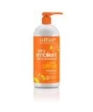 Alba Botanica Very Emollient Bath & Shower Gel - Island Citrus 32 fl oz - Moisturizing Body Wash - Buy Online on SooperMarket.com