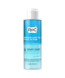 RoC - Double Action Eye Make-Up Remover - Unique Water & Oil Combination - Waterproof Makeup Removal - Effective Eye Cleansing for Sensitive Skin - Minimises Allergy Risks - 125 ml - Buy Online on SooperMarket.com