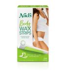 Nad's Body Wax Strips Hair Removal For Women At Home plus 4 Calming Oil Wipes, 24 Count - Buy Online on SooperMarket.com