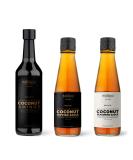 Millico Organic Coconut Cooking Sauces and Condiments Bundle - Excellent for cooking stir-frying espacially for Thai Cuisine soy free less sodium made from coconut flower nectar & sea salt - Buy Online on SooperMarket.com