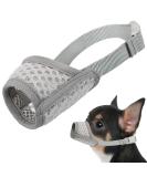 Breathable Dog Muzzle for XXS to XXL Adjustable Muzzles for Chihuahua Beagle & Golden Retriever | Prevent Biting & Chewing - Buy Online on SooperMarket.com