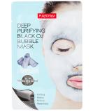 Purederm Charcoal Facial Mask Skin Care (10 Pack) - Bubble Face Sheet Mask for Moisturizing and Hydrating - Rich Collagen and Botanical Extracts Soothe and Illuminate Your Skin Charcoal 10 Count (Pack of 1) - Buy Online on SooperMarket.com