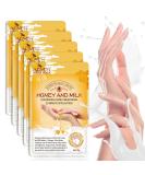 Gnapy Handmask 5 pair honey Milk Moisturizing Gloves Hand Preservation Moisture gloves for cracked dry aging H Nde women m Nner - Buy Online on SooperMarket.com