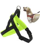 BPS Adjustable Dog Harness for Small & Medium Dogs - 4 Sizes Lightweight & Comfortable in Green - International Shipping Available - Buy Online on SooperMarket.com