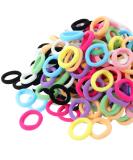 Hanyousheng 200 pieces of hair tie hair tie women braid rubber hair band rubber bands hair bands hair tie small hair tie girl for girls man women multi -colored - Buy Online on SooperMarket.com