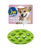 Buy JW Pets Hol-ee Football Small - Yellow Blue Red | Durable Dog Toy - International Shipping Available - Buy Online on SooperMarket.com