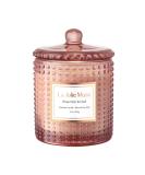 La Jolie Muse fragrance candle in a glass Damascen rose fragrance candle natural wax candle with floral aroma 75 hours of burning time gift for women 285g rose noir and oud - Buy Online on SooperMarket.com