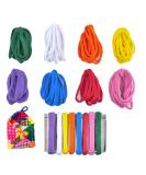 KRISMYA Kids Loom Loops Refills - 192 Pcs Colorful Weaving Loom Supplies for 7 Inch Loom - DIY Crafts for Kids - Buy Online on SooperMarket.com