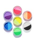 Water Activated Split Cake Eyeliner  UV Glow Blacklight Fluorescent Paint  Onmay 14 Bright Color Retro Graphic Hydra Eye Liner  Body Face Paint  Halloween Makeup (14color) - Buy Online on SooperMarket.com