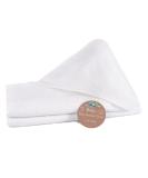 ZIMEL HOMES Plain White Hooded Baby Towel Set | 75 x 75 cm | Highly Durable 100% Cotton | Pack of 1 - Buy Online on SooperMarket.com