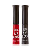 Red & Black Lip Gloss - Luxurious Vibrant Color with Full Coverage and Shiny Finish - Buy Online on SooperMarket.com