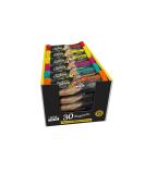 Food Connections HFSS Better for You Flapjack Bars (Box of 30x 80g Bars) - Slow Energy Release Bars in 6 Flavours: Oaty Bakewell Chocolate Caramel Chocolate Chip Strawberry Jam Sultana & Cherry - Buy Online on SooperMarket.com