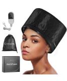 Home Use Hair Steamer for Natural Hair - 10-Level Heat Cap for Deep Conditioning | 3 Timer Settings - Ideal for Black Women, Deep Conditioner & Hot Oil Treatment - Buy Online on SooperMarket.com