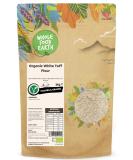 Wholefood Earth Organic White Teff Flour 3 kg - GMO-Free, Vegan, High Fibre, Protein-Rich | Certified Organic - Buy Online on SooperMarket.com