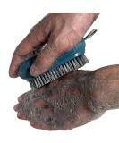 Heavy Duty Large Nail Brush - Durable Fingernail Scrub Brush for Men & Mechanics - Stiff Bristles Hand and Nail Cleaning Brush - 1 Pcs Blue - Buy Online on SooperMarket.com