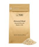 2 lb Pure Almond Meal - Gluten-Free Ground Almonds for Baking & Bread - 1 Pack - Buy Online on SooperMarket.com