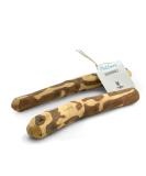 Petlove chewing wood for dogs made of olive wood Wooden bones as a dog toy chewing bones as dental care & playing stuff for dog size: m (100-220g) Ideal for medium & larger dogs 2 pack 2 Pack: m - with olive oil - Buy Online on SooperMarket.com