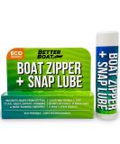 Marine Grade Zipper Wax & Lube Stick - Easy Boat Canvas & Metal Zipper Lubricant for Jackets, Coolers, Vinyl Panels, Wetsuits - No Messy Oil or Graphite - Buy Online on SooperMarket.com
