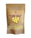 Cocoa Butter Drops 250g - Theobroma Cacao Butter - Cacao Nibs Food Grade - Superfood Rich in Antioxidants - Minerals and Vitamins - for all your Baking and DIY Beauty Recipe Needs - Buy Online on SooperMarket.com