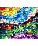 500g Mixed Color Irregular Crystal Mosaic Tiles Tiny Mosaic Tile DIY Hobbies Children Handmade Crystal Craft for Craft Bathroom Kitchen Home Decoration DIY Art Projects 0.4X0.4 Inch(Mix Color Series) - Buy Online on SooperMarket.com