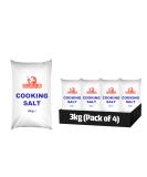 Pegasus Cooking Salt 3kg (Pack of 4) - Buy Online on SooperMarket.com