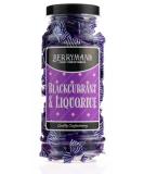 Original Blackcurrant & Liquorice Retro Boiled Sweets Gift Jar By Berrymans Sweet Shop - Classic Sweets Traditional Taste. - Buy Online on SooperMarket.com