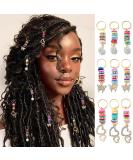 Gold Rhinestone Loc Jewelry Set for Black Women - 9PCS - Buy Online on SooperMarket.com