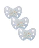 Dentistar Silikon Night Schnuller Set - Size 3 (14+ Months) - Luminous Baby Pacifiers - Dental Approved - Made in Germany - Moon & Blue Design - Buy Online on SooperMarket.com