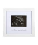 Kate & Milo Love at First Sight Ultrasound Picture Frame, Keepsake Sonogram Frame, Expecting Parent Gift, White Love at First Sight Sonogram Frame - Buy Online on SooperMarket.com