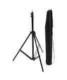 Amazon Basics Aluminum Light Photography Tripod Stand with Case - Pack of 2, 2.8 - 6.7 Feet, Black 2-Pack - Buy Online on SooperMarket.com