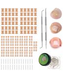 152-Piece Ingrown Toenail Tool Set | Toenail Correction Patch Clasp & Files for Pain Relief - Ship Internationally - Buy Online on SooperMarket.com