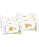 Burt's Bees Baby Wipes - Unscented Towelettes for Sensitive Skin - All Natural with Aloe & Vitamin E - Fragrance Free - 6 Flip-Top Packs - 432 Wipes Total - Buy Online on SooperMarket.com